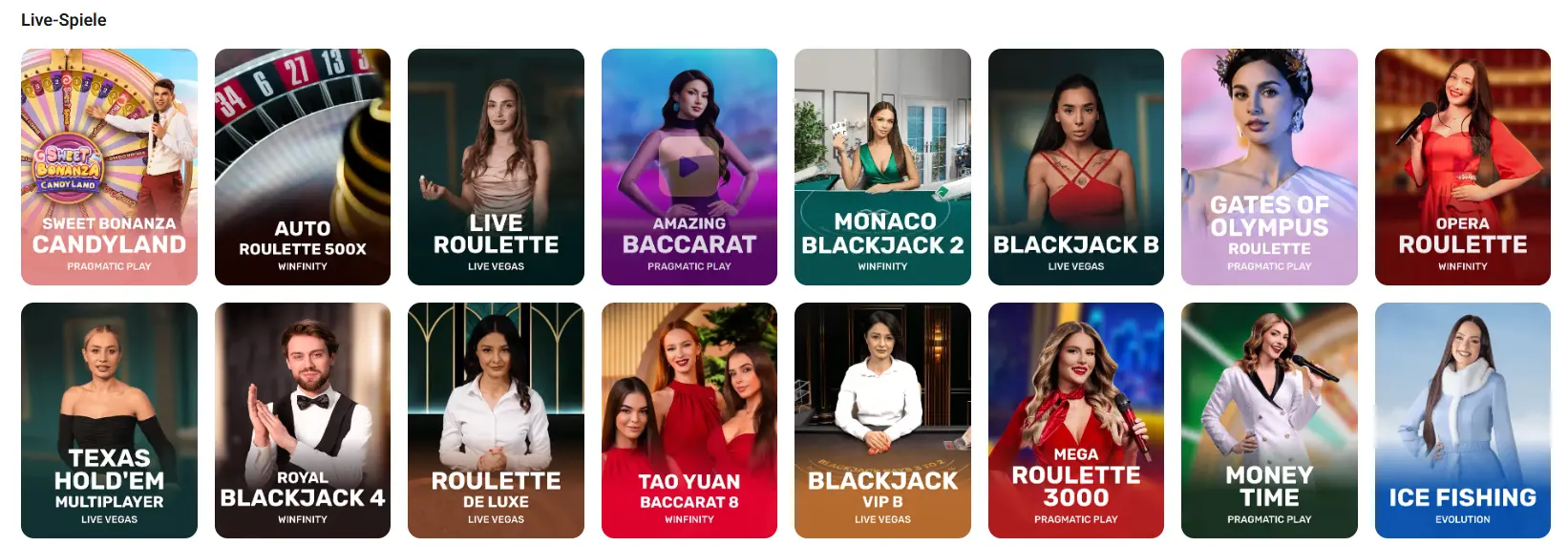Bitcoin Live Casino mit professionellen Dealern